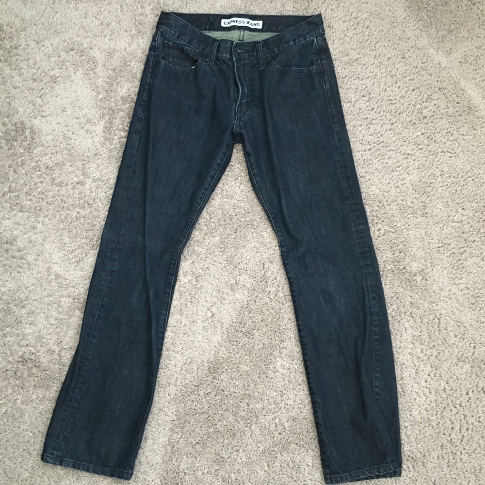 Express Men’s Rocco Slim Fit Boot Cut 29x32 Jeans